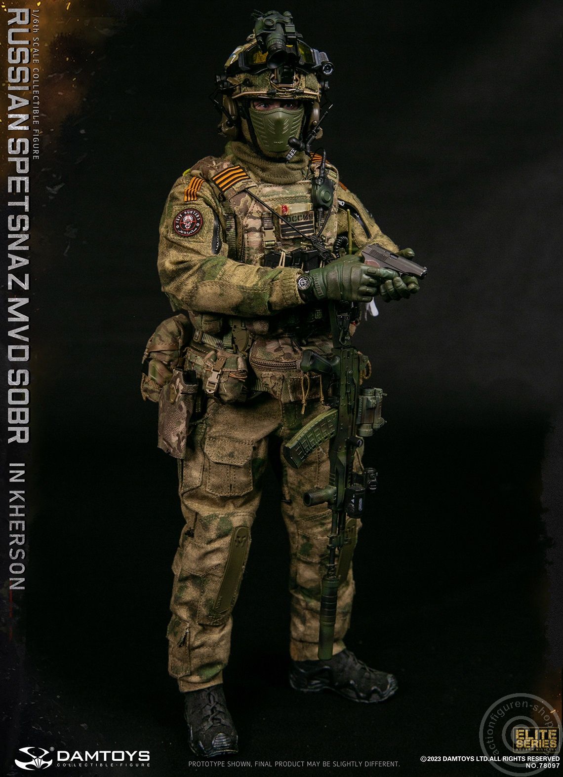 Russian Spetsnaz MVD SOBR In Kherson Russian Spetsnaz MVD SOBR In Kherson