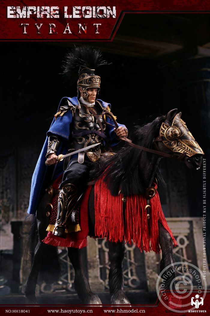 HH18041-02 Tyrant - Black Gold Man & Horse Set Edition - Imperial Legion