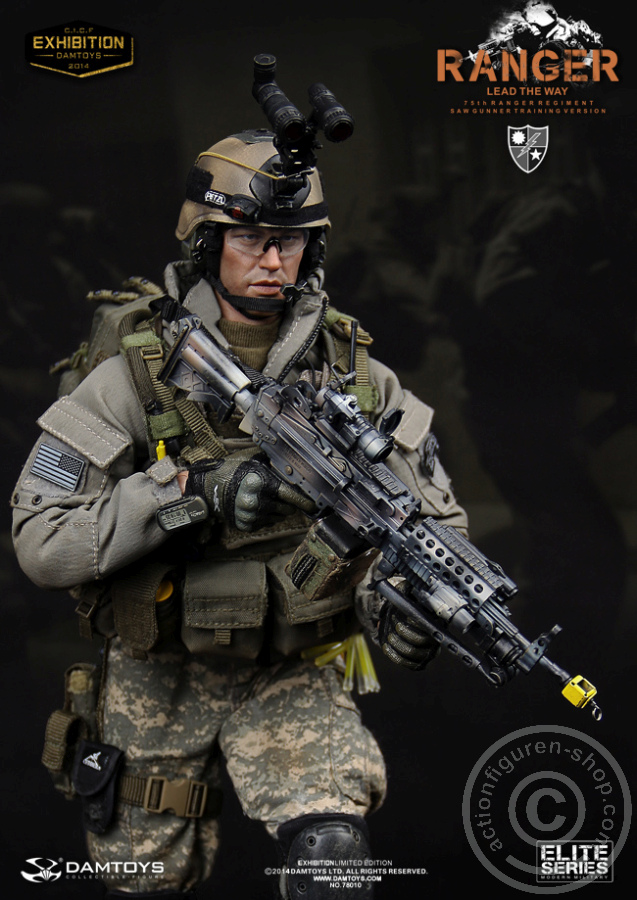 DA78010-01 75th Ranger Regiment SAW Gunner - C.I.C.F. Exclusive