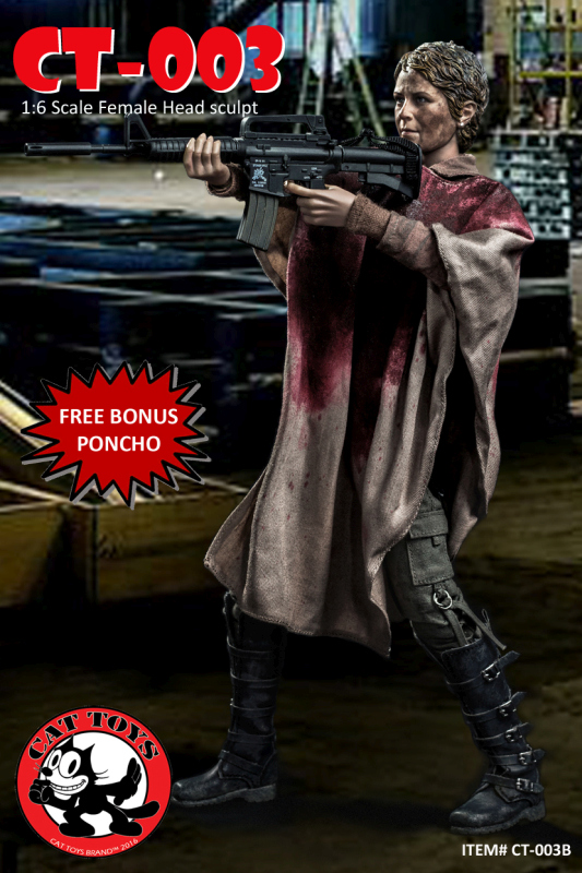 CAT003B-03 Carol - TWD - Bloody Version Head