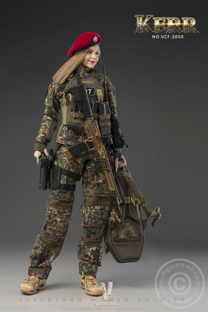 Flecktarn Woman Soldier - KERR