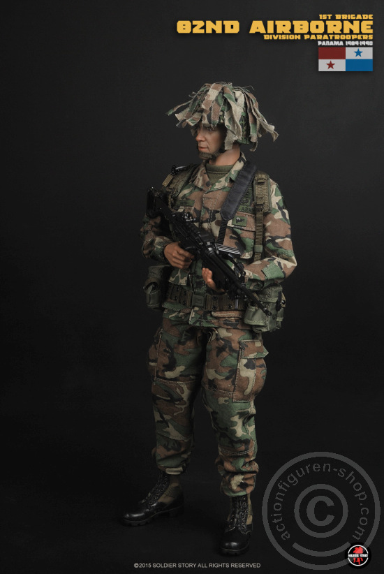 SSt089-17 82nd Airborne Paratrooper Panama 89-90