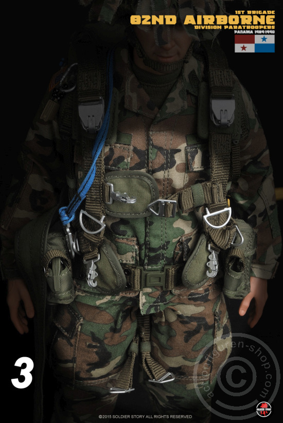 SSt089-56 82nd Airborne Paratrooper Panama 89-90