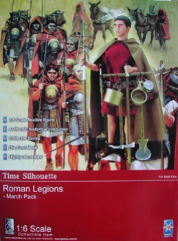 Römischer Legionär mit Feldküche