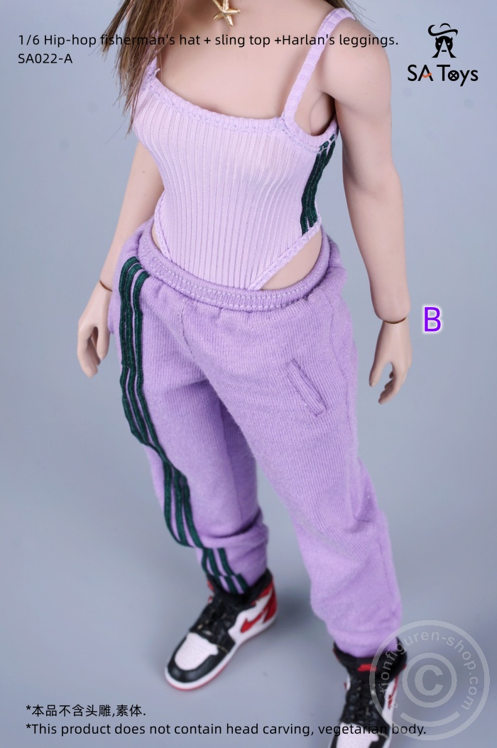 Cool Female Outfit - purple