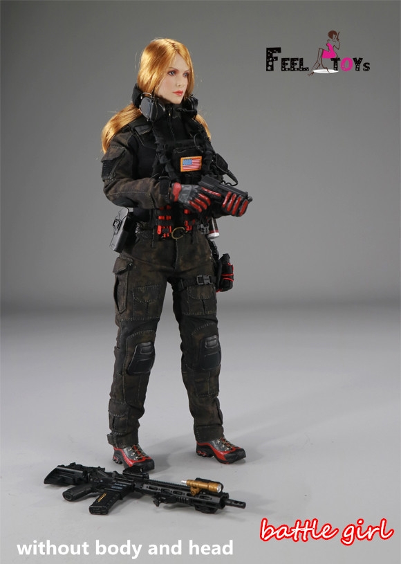 FT007-09 Battle Girl - Outfit and Weapon Set
