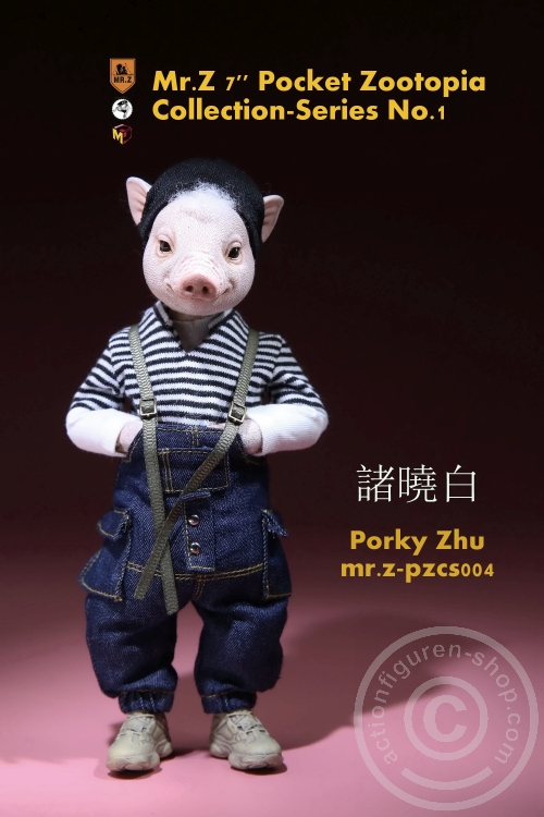 Porky Zhu - 7" Pocket Zootopia Series No.1