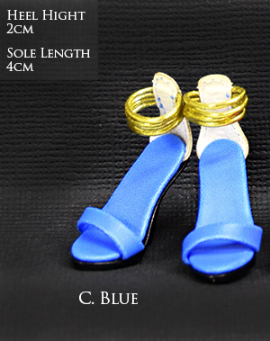 High Heels Catwalk 1 Type C - Blau