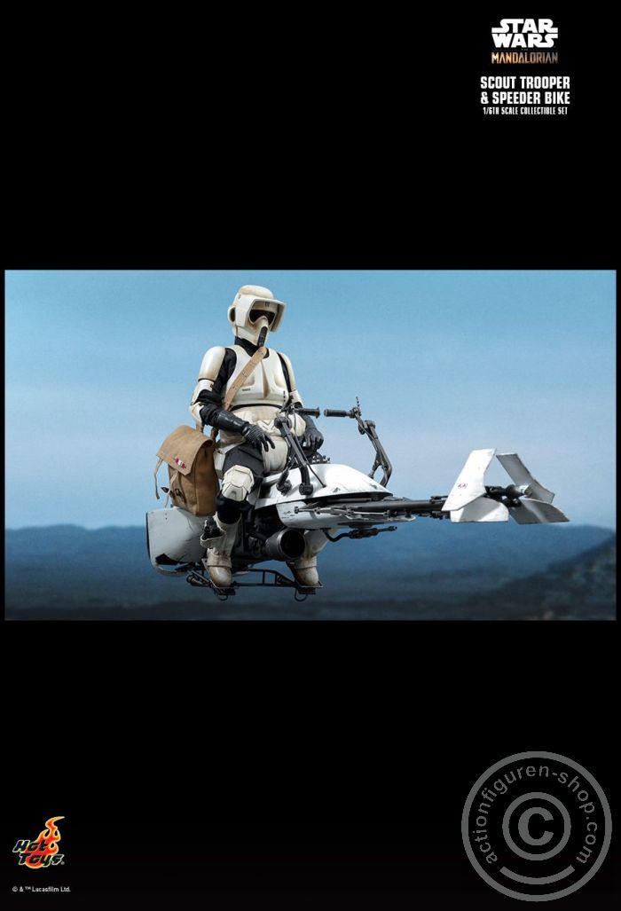 The Mandalorian - Scout Trooper and Speeder Bike