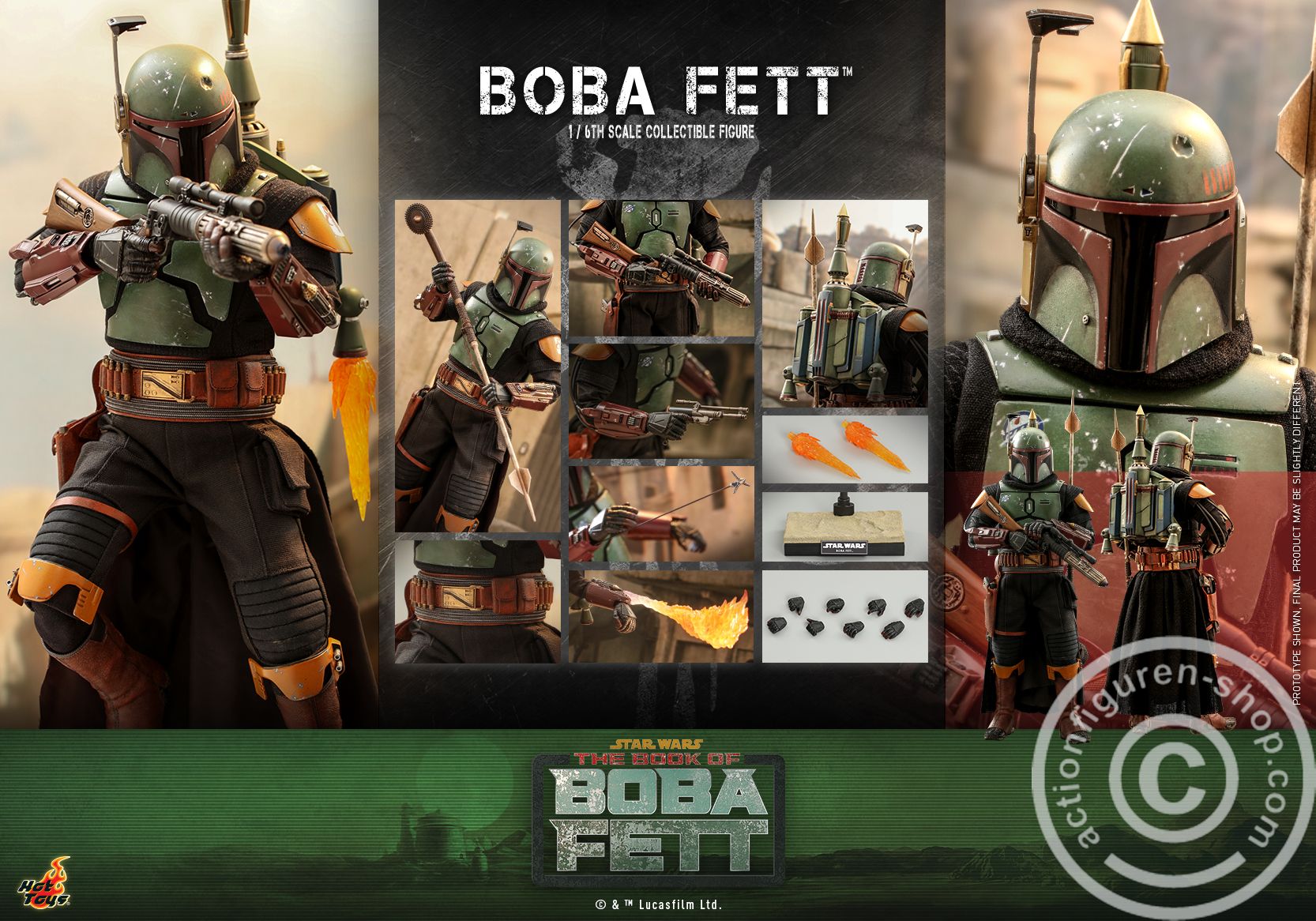 Star Wars: The Book of Boba Fett - Boba Fett - TMS078 Star Wars: The Book of Boba Fett - Boba Fett - TMS078