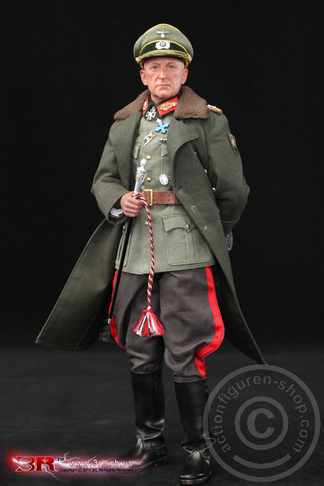 German Great Coat w/ fur collar