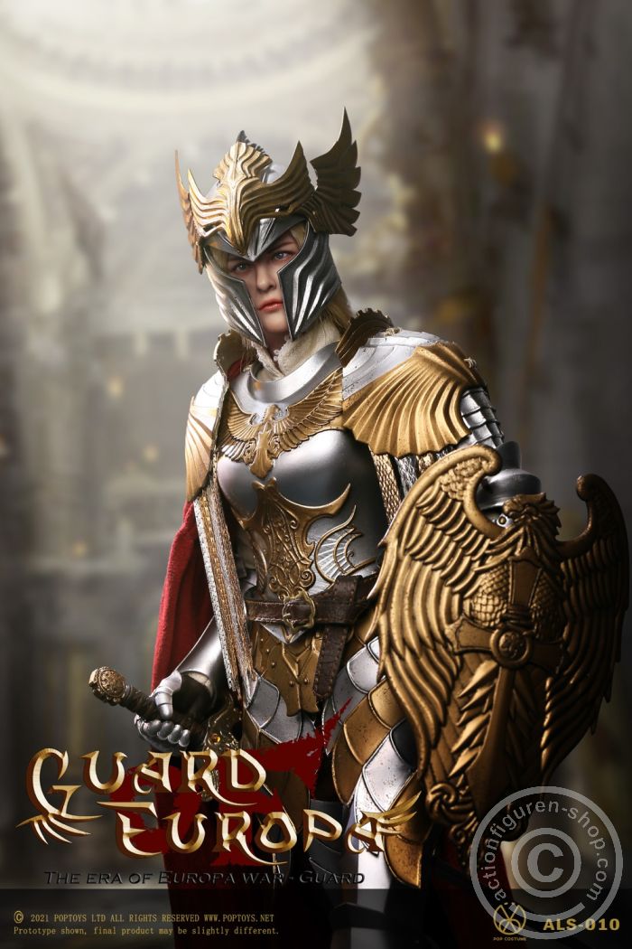 PTALS010-04 Eagle Knight Guard - Silver Armor Version