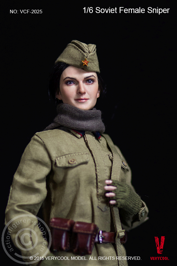 Soviet Red Army Female Sniper
