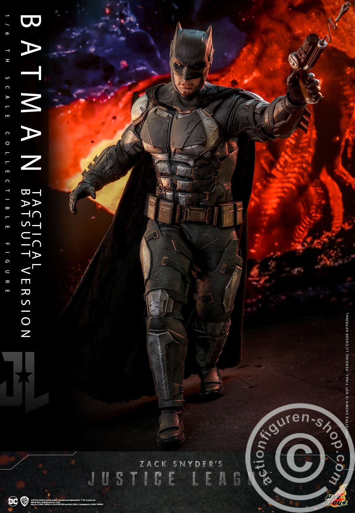 Zack Snyder's Justice League - Batman (Tactical Batsuit Version) - TMS085 Zack Snyder's Justice League - Batman (Tactical Batsuit Version) - TMS085