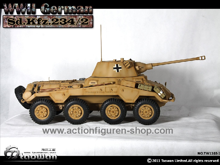 TW1103-1_01 Sd.Kfz.234/2 - Metall (sand)
