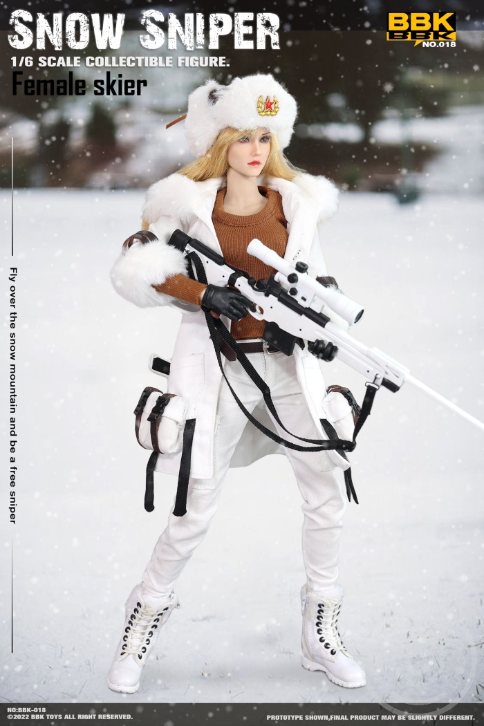 Soviet Snow-Sniper Ski Patrol