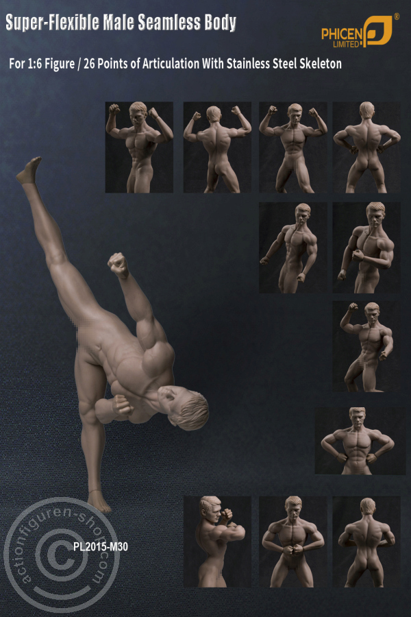 Super Flexibel Male Seamless Body