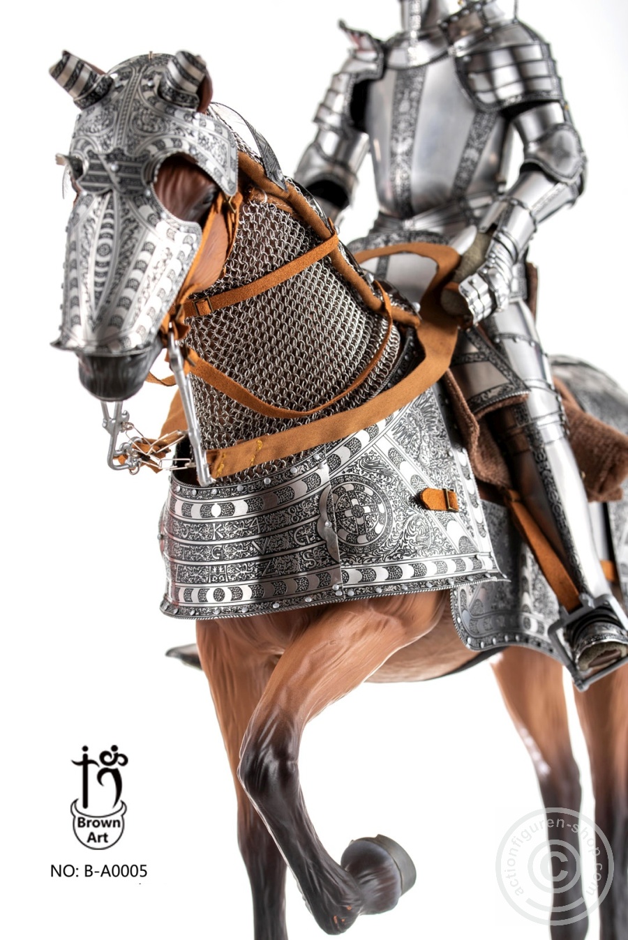 Horse in Full Armor - made for Duke of Saxony-Coburg (1548) - in 1/6 scale