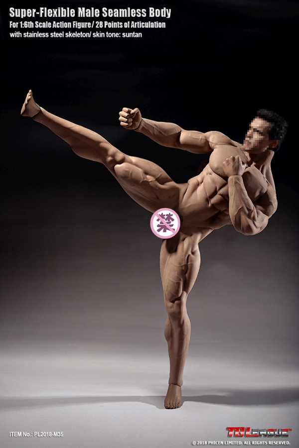 Super Flexibel Male Seamless Body
