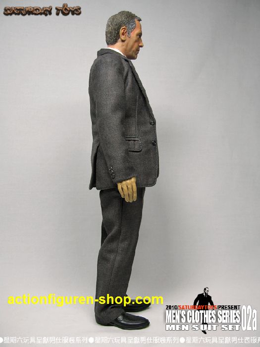 STMS02g-03 Men Suit Set 02 - grey