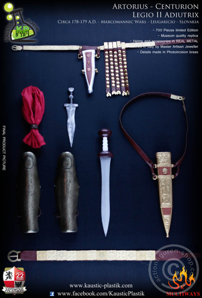 KP005-13nQYbnzctX8NZ0 Artorius Lucius Castus - Römischer Centurion