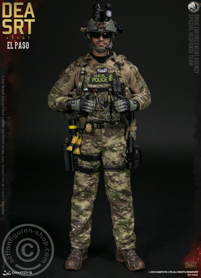 DA78063-29 DEA SRT (Special Response Team) Agent - El Paso