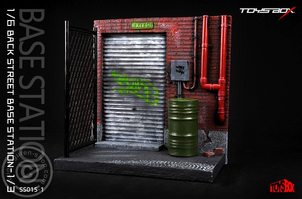 Back Street Base Station - Diorama 1