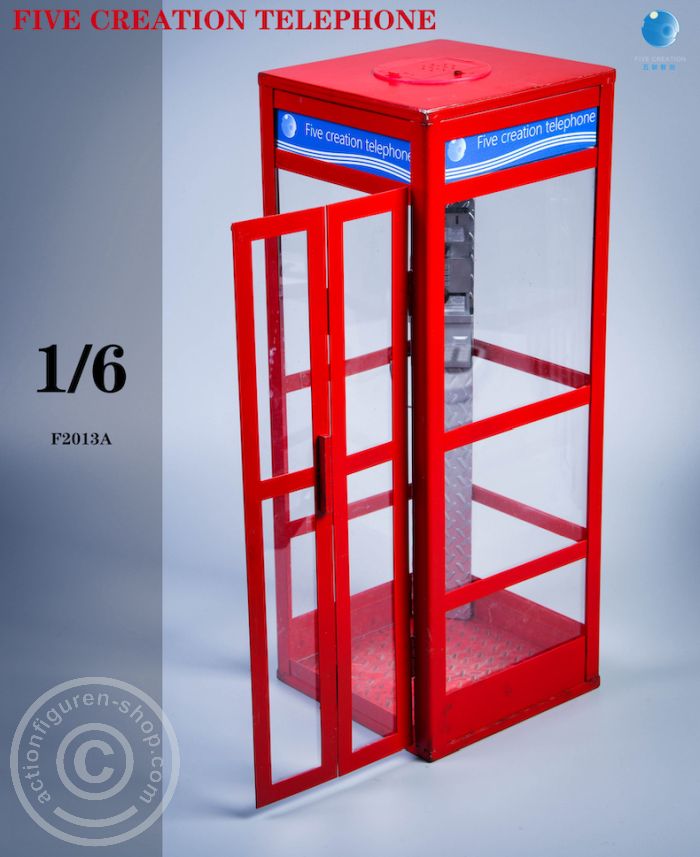 FTF2013-05 Telephone Booth - RED