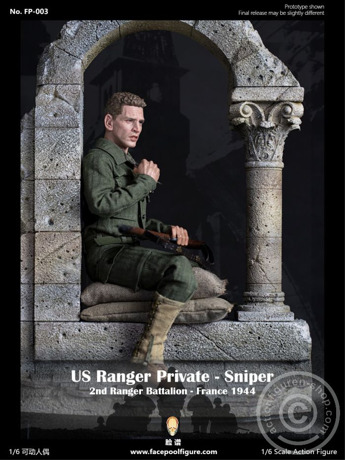 Sniper Private Jackson US Army Ranger - Special Edition w/ Diorama