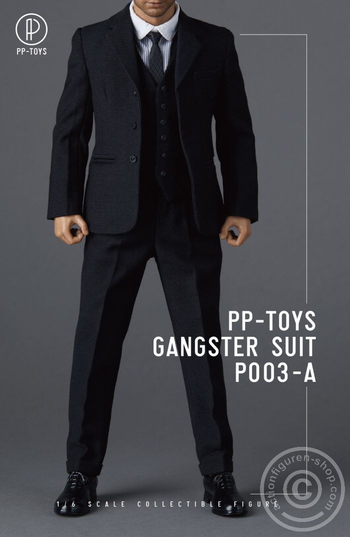 Gangster Suit - Peaky Blinders Set - black