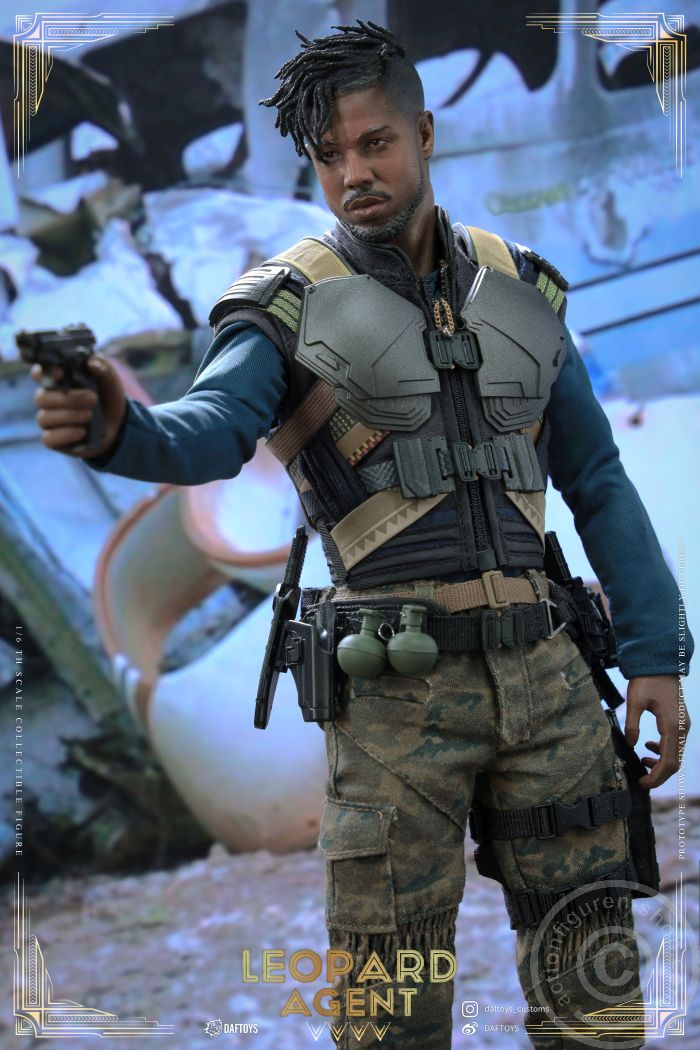 Leopard Agent Figure - Killmonger Leopard Agent Figure - Killmonger