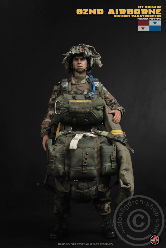 SSt089-09 82nd Airborne Paratrooper Panama 89-90