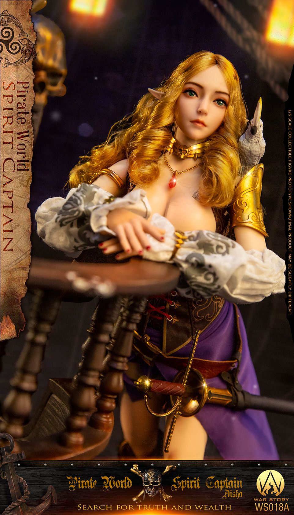 Spirit Captain Aisha - Pirate World Spirit Captain Aisha - Pirate World