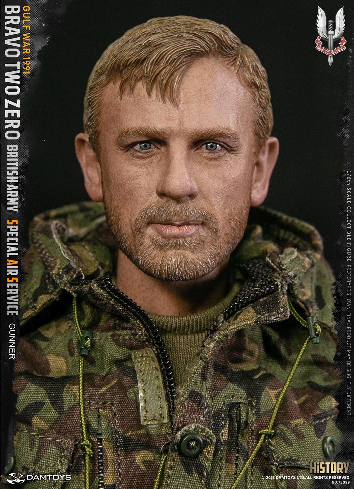 Bravo Two Zero - British Army Special Air Service (SAS) Gunner - Gulf War 1991 - in 1/6 scale Bravo Two Zero - British Army Special Air Service (SAS) Gunner - Gulf War 1991 - in 1/6 scale