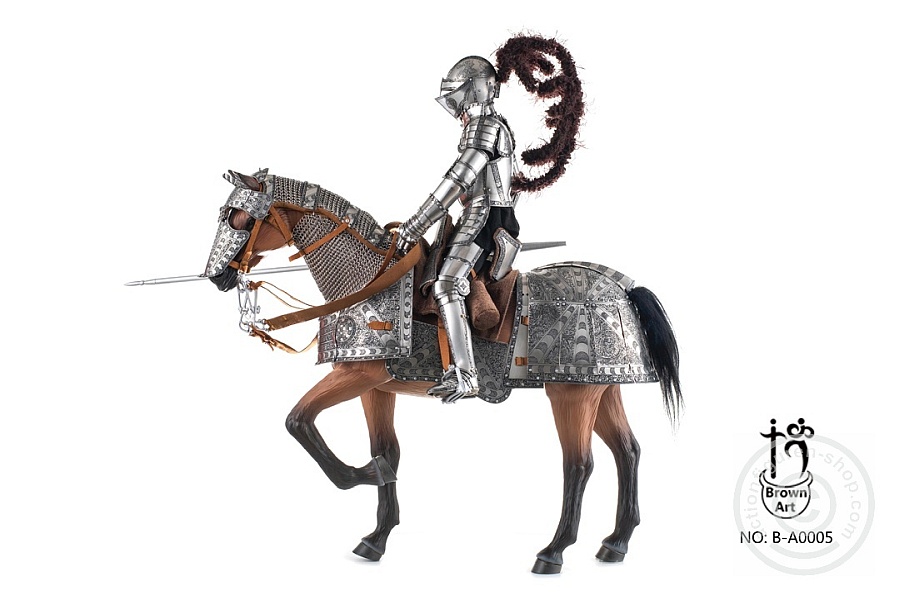 Horse in Full Armor - made for Duke of Saxony-Coburg (1548) - in 1/6 scale