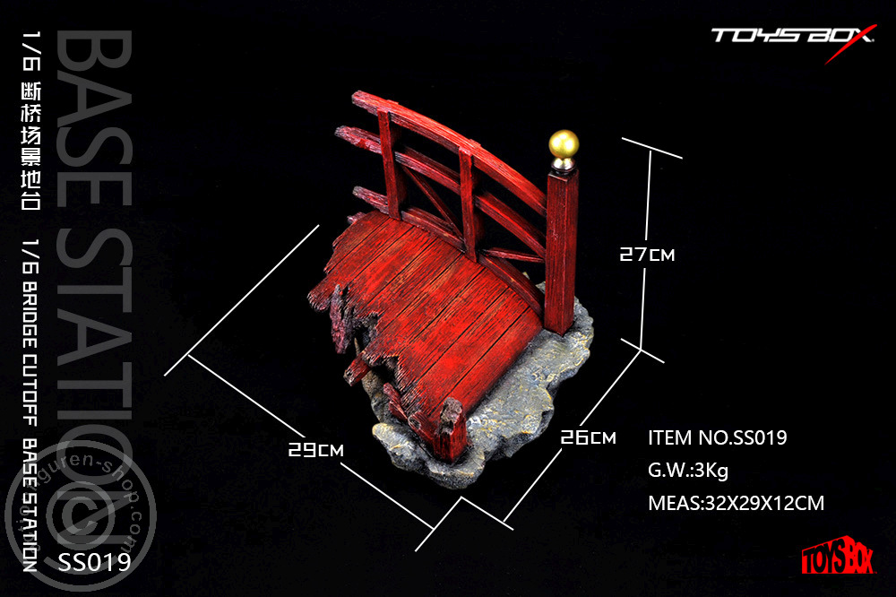 Brücken Ruine - Diorama