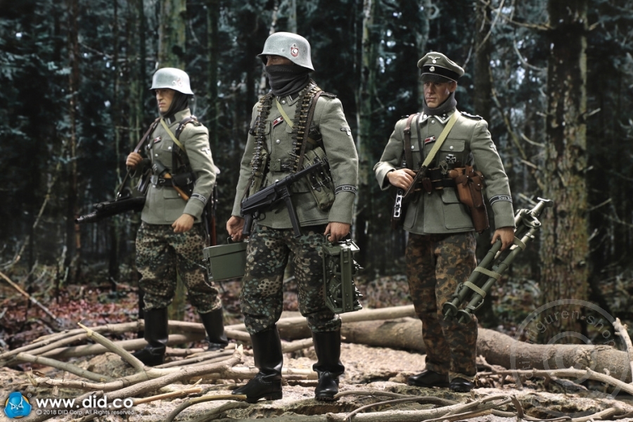 80131-28lWkirbuHURELB Egon - SS-Panzer-Division Das Reich MG42 Gunner