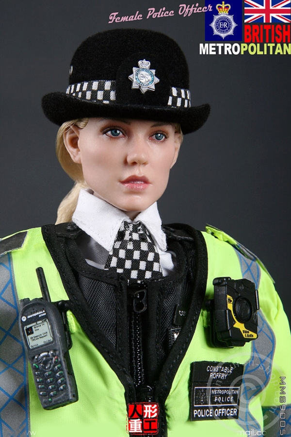 British Metropolitan Female Police Officer