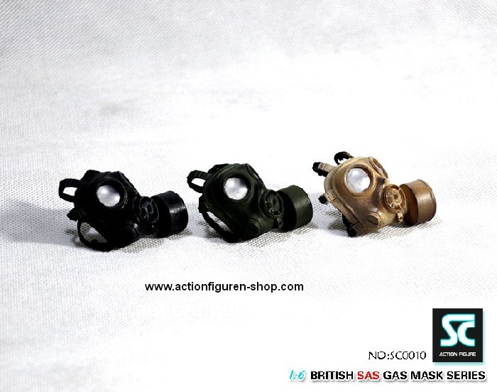 SC0010-01 British Gas-Masken Set (3 Stück)