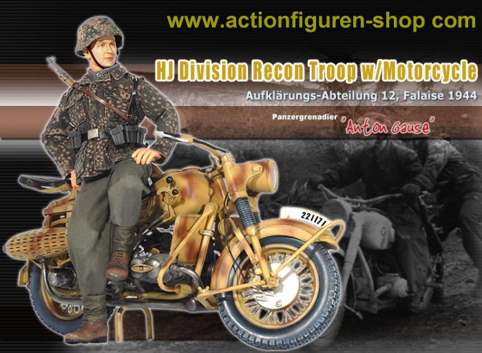 Anton Gause mit BMW Motorrad