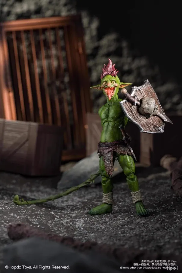 Mohawk Goblin Movable Figure - in 1/12 scale