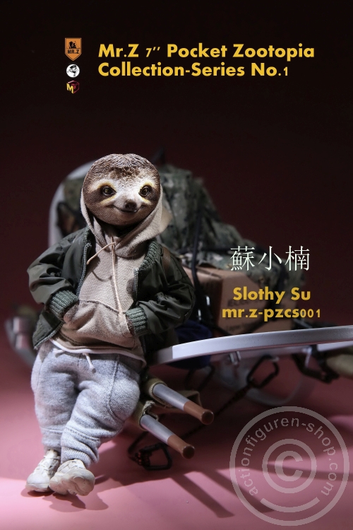 MRZpccs01-08 Slothy Su - 7" Pocket Zootopia Series No.1