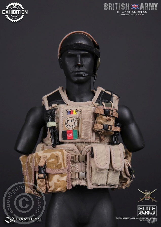 British Army in Afghanistan - Minimi Gunner - 2016 Exclusive