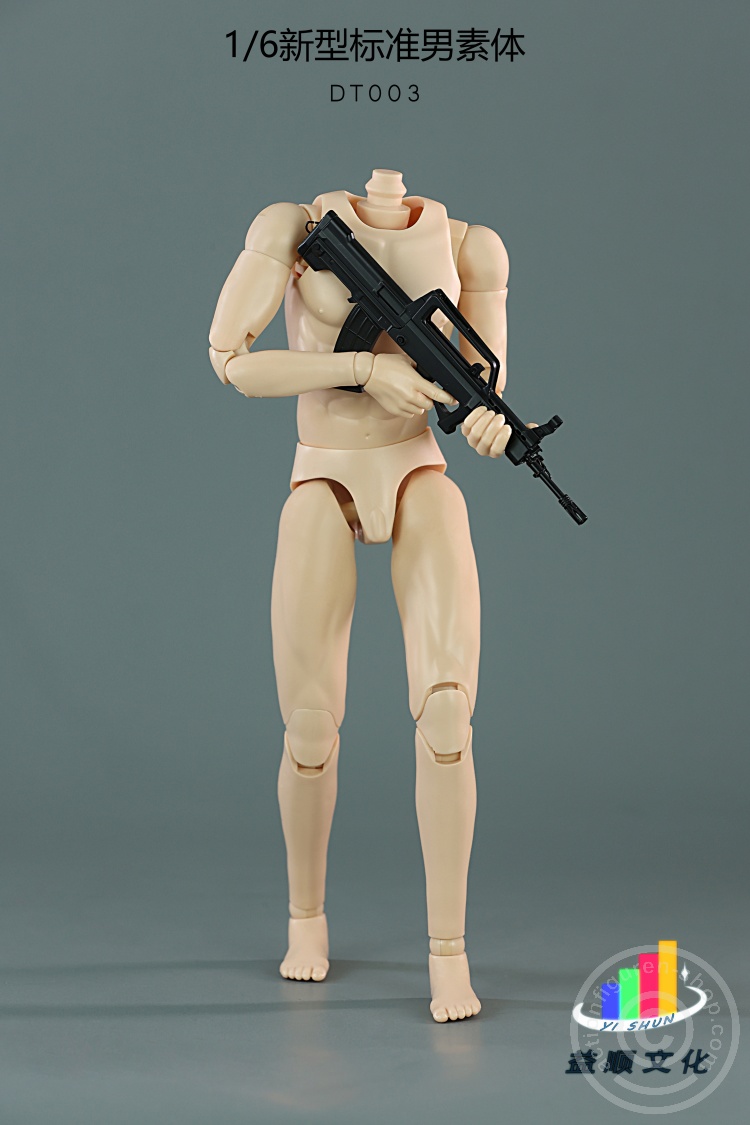 Male Body - Pale - 1/6 scale