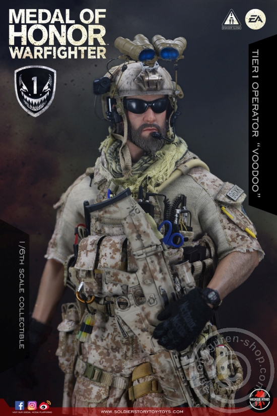 SST106-26 Medal Of Honor Navy SEAL Tier One - Operator "Voodoo"