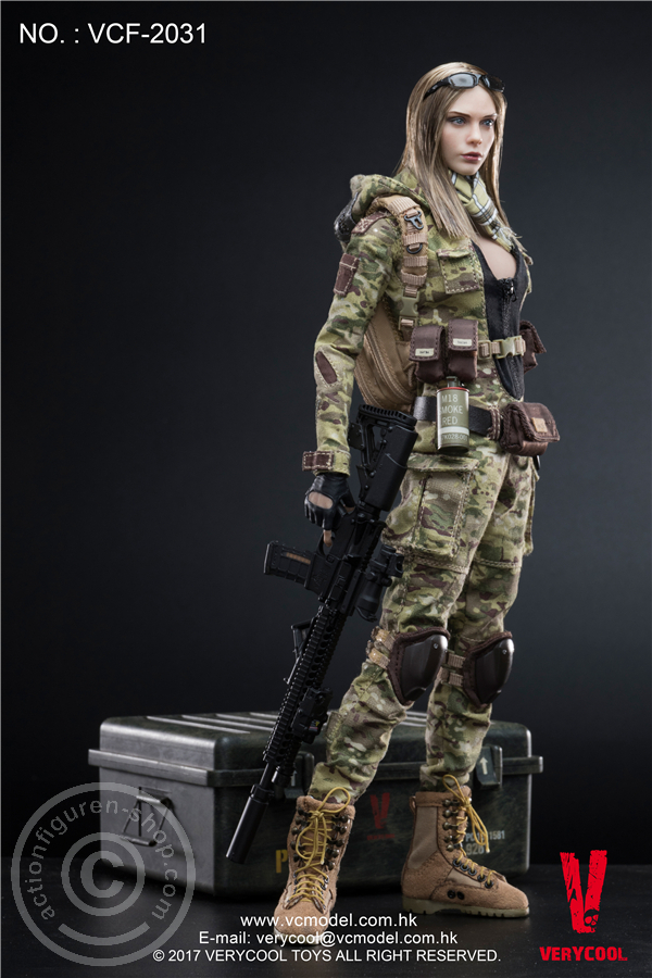 VCF2031-02U1BWgaMMPfOOo Villa - MC Camouflage Women Soldier