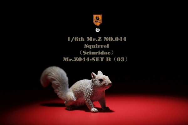 MRZ044B-20 3 Squirrel (Set B)