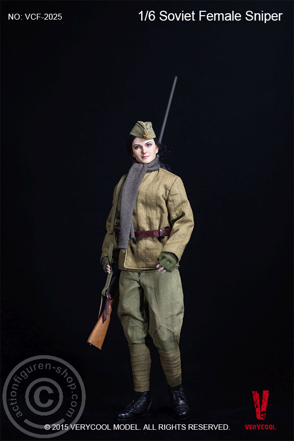 Soviet Red Army Female Sniper