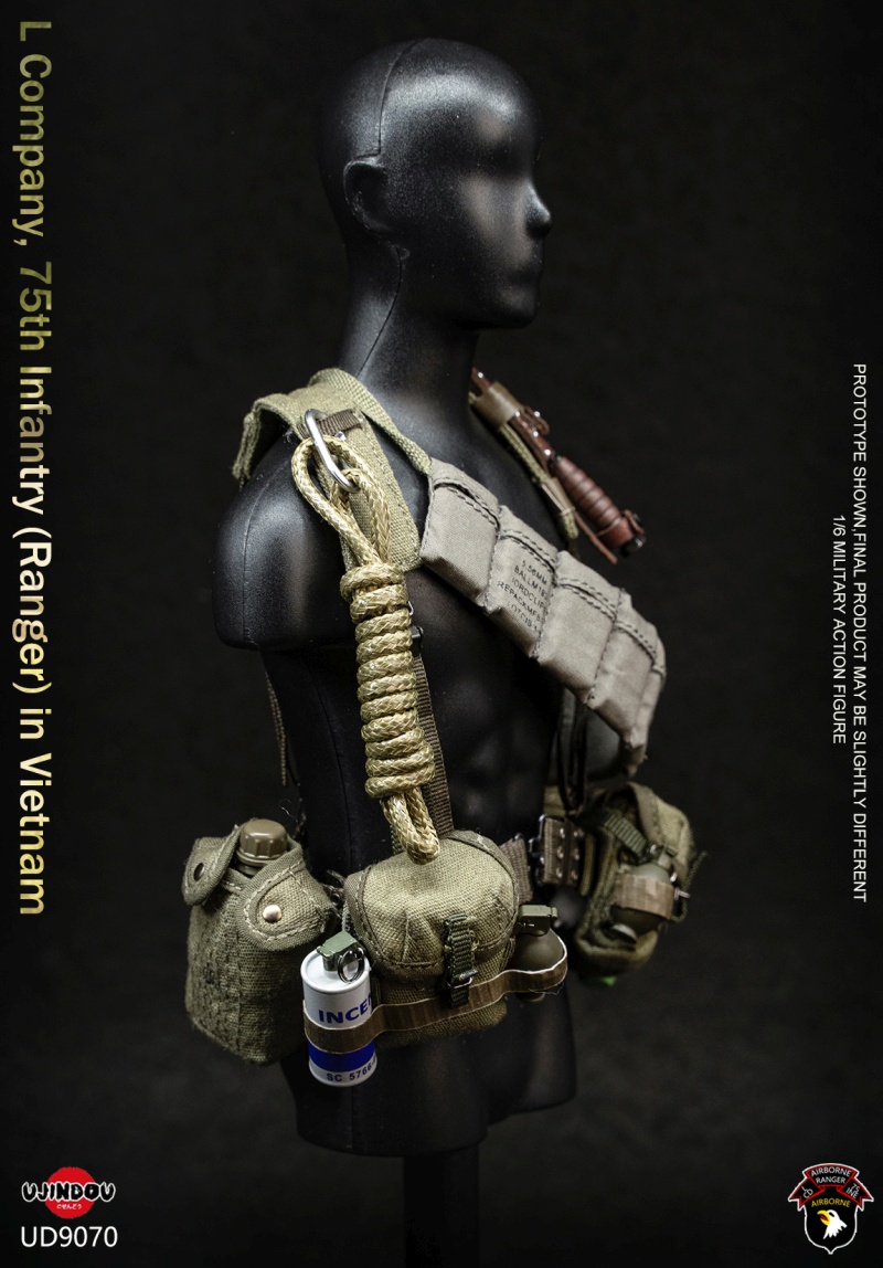 U.S. ARMY L Company - 75th Infantry (Ranger) in Vietnam - in 1/6 scale