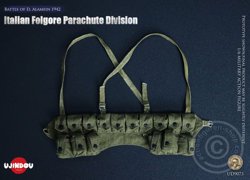 Italian Folgore Parachute Division - Battle of El Alamein 1942 - in 1/6 scale